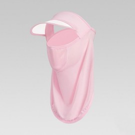 Sun Protection Face Rash Guard Mask (Pink) 2ea