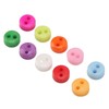 500 Botones de Costura, 6 Mm, Cuadrado, Redondo, Triangular, Botón