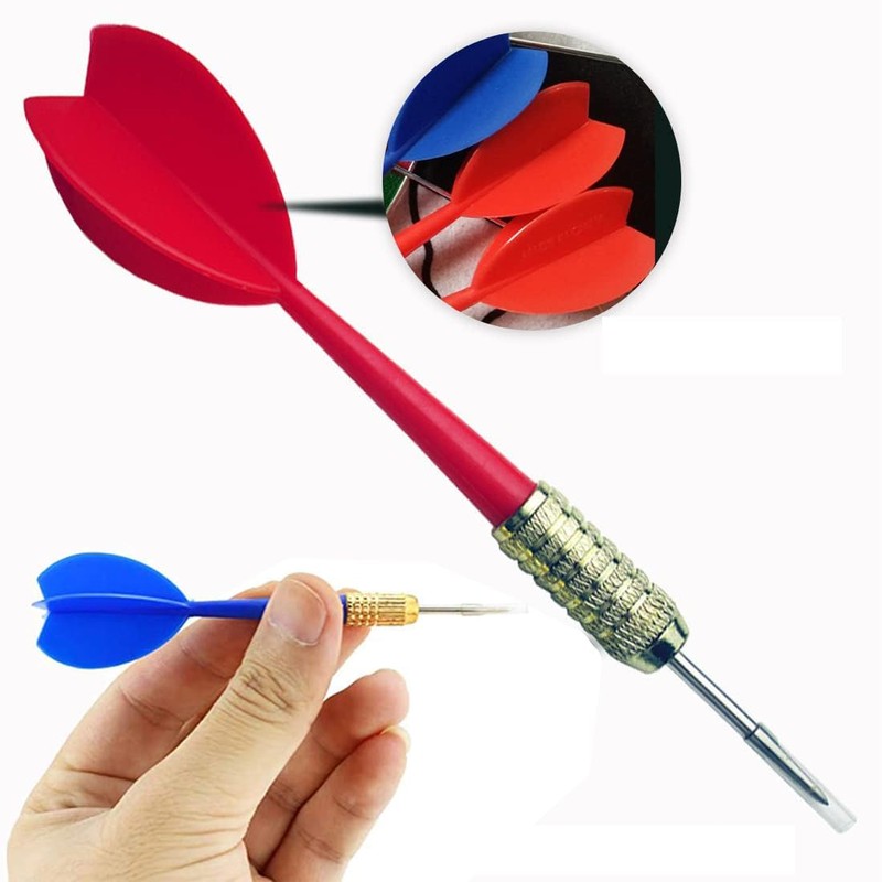 10 metal-tipped darts, darts, suitable for beginners, birthday parties, wedding