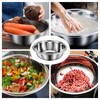 Domensi Set of 3 Extra Large Stainless Steel Mixing Bowls