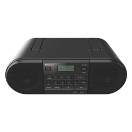 Panasonic RX-D550 Boombox - High Power Portable Stereo AM/FM Radio, Bluetooth, CD, with USB 110-240 Volt (Black)