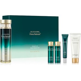 ISA KNOX Age Focus Prime Wrinkle For All (4.9fl oz) - Plant-Based Korean Skin Care Solution for Skin Elasticity & Moisturization by LG Beauty. Daytime Retinol.