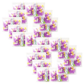 Fumiko Farm Konpeito Konpeito with a Message (1.1 oz (30 g) 20 Sets of Iris (Thank You) for Retirement or Petite Gifts