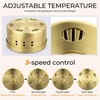 Velorique Smokeless Copper Moxa Box, Copper Tank Moxibustion Treatment Tool,