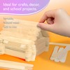 BAZIC Jumbo Natural Craft Stick (500/Box)