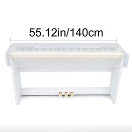 61/76/88 Keys Keyboard Waterproof Transparent Dust Cover, Transparent Piano Keyboard Dust Cover, Waterproof Transparent Piano Cover (88 Keys)
