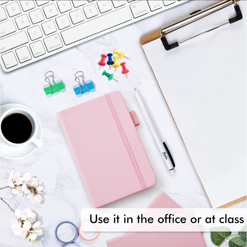 feela Notebook A6, 3-Piece Notebooks Set, Journals Book Bulk with