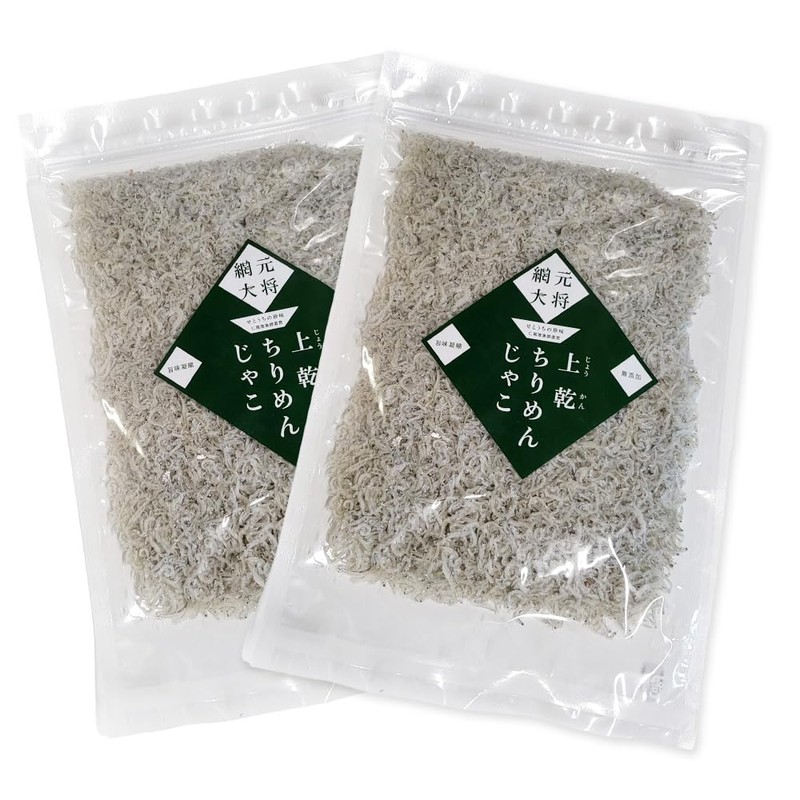 Seto Inland Sea Dried Crepe Sardine (2 Bag Set)