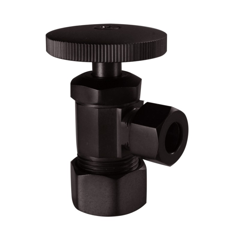 Westbrass Corrugated Supply Kit with Round Handle, 5/8" OD x