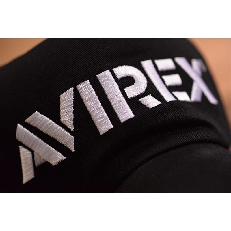 AVIREX 7995525 Men's Limited Edition Cap, Black Series, Black, Mesh,