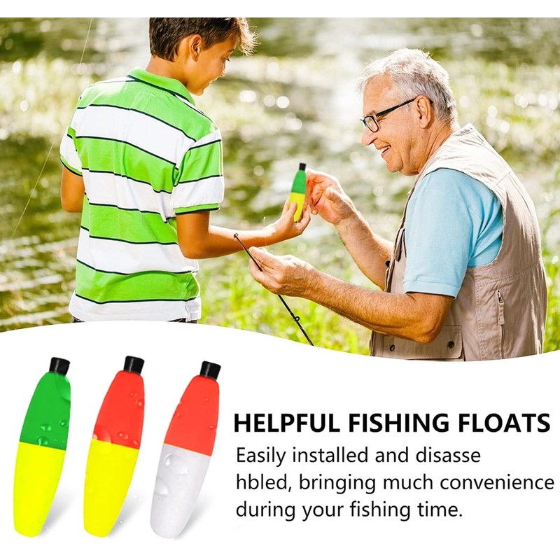 YOTO Peg Floats,Santee Cork Float for Catfih,Slip Foam Cigar Floats