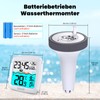 Uzoli Pool Thermometer Floating Wireless with Pool Sensor Water Temperature