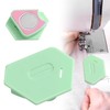 Magnetic Seam Guide for Sewing Machine, Upgraded Polygonal Hemmer Guide