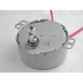 CHANCS TYC-50 Small Synchronous Motor 110V AC 15-18RPM Shaft Rotation CCW 4W Gear Motor for Electric Fireplace
