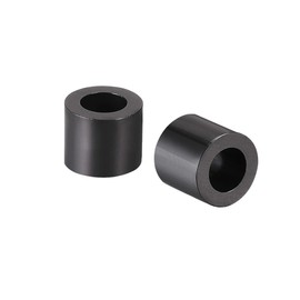 sourcing map Nylon Round Spacer Washer 4.2mm ID 7mm OD 6mm Height for M4 Screws Black 300Pcs
