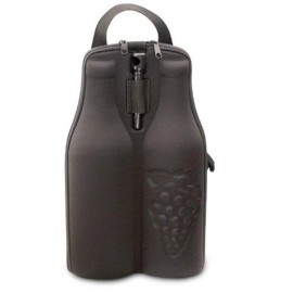 Surf To Summit Insulated Wine Tote, 2 Bottle Wine Carrier, Wine Bag, Wine Gift Tote, Wine Carry - Two Bottle Wine Tote