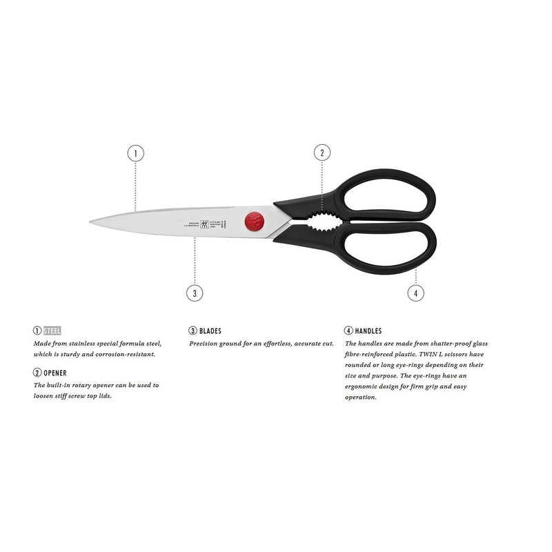 ZWILLING multi-purpose scissors, universal scissors, length: 20 cm, Stainless Special