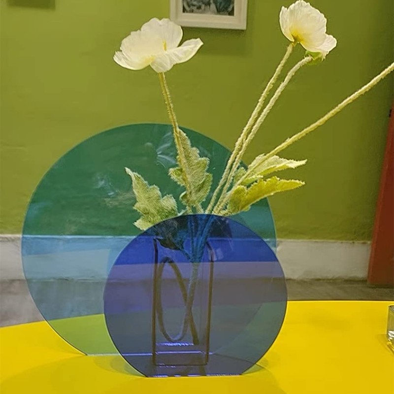 Flushbay Acrylic Flower Vase Ins Style Floral Arrangement Vases Floral