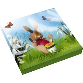 Drechslerei Kuhnert - Easter Decoration / Easter Bunny - Stupsi Rabbit - Wooden - Made in Germany