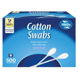 Welby Cotton Swabs 500 Count