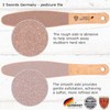 3 Swords Germany Beech Wood Foot File – Double Sided