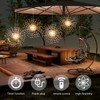 PXBNIUYA 4 Pack 800 LED Plug in Starburst Sphere Lights,Firework