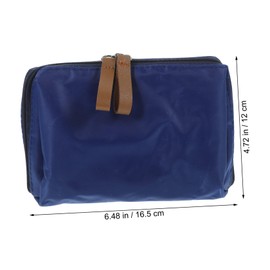 WOONEKY Portable Makeup Bag Zipper Pouches Travel Toiletry Bag for Women Girls