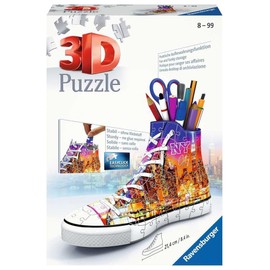 Ravensburger 3D Puzzle, Trainers, 108 Pieces, Skyline, multicoloured