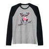 Koala Bubble Gum Raglan Baseball Tee