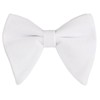 Alizeal Velvet Pre-tied Adjustable Bow Tie for Men Oversize Formal