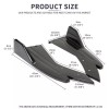 CNPAPC For Jetta MK6 Car Front Bumper Lip Spoiler Body