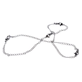 D-buy 8 Pcs Stainless Steel Necklace Extender Bracelet Extender Extender Chain Set 4 Different length: 6 inch 4 inch 3 inch 2 inch