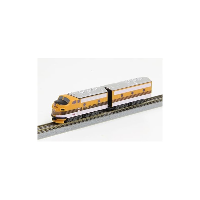 Lok Han Z Gauge Z Shorty EMD F7 D&RGW ST012-3