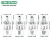 M METERXITY 4-Pack Fuel Oil Check Valve, 1/2" 1/4" 3/8"