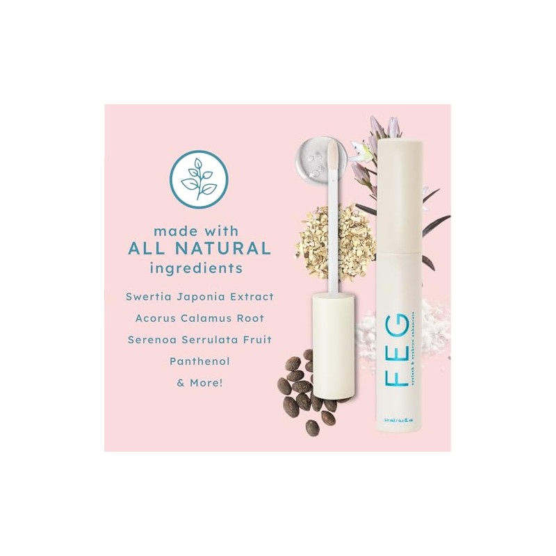 FEG Eyebrow Eye Brow Growth Length Thickness Darkness Enhancer Serum