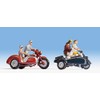 NOCH 15905 HO motor cyclists figures