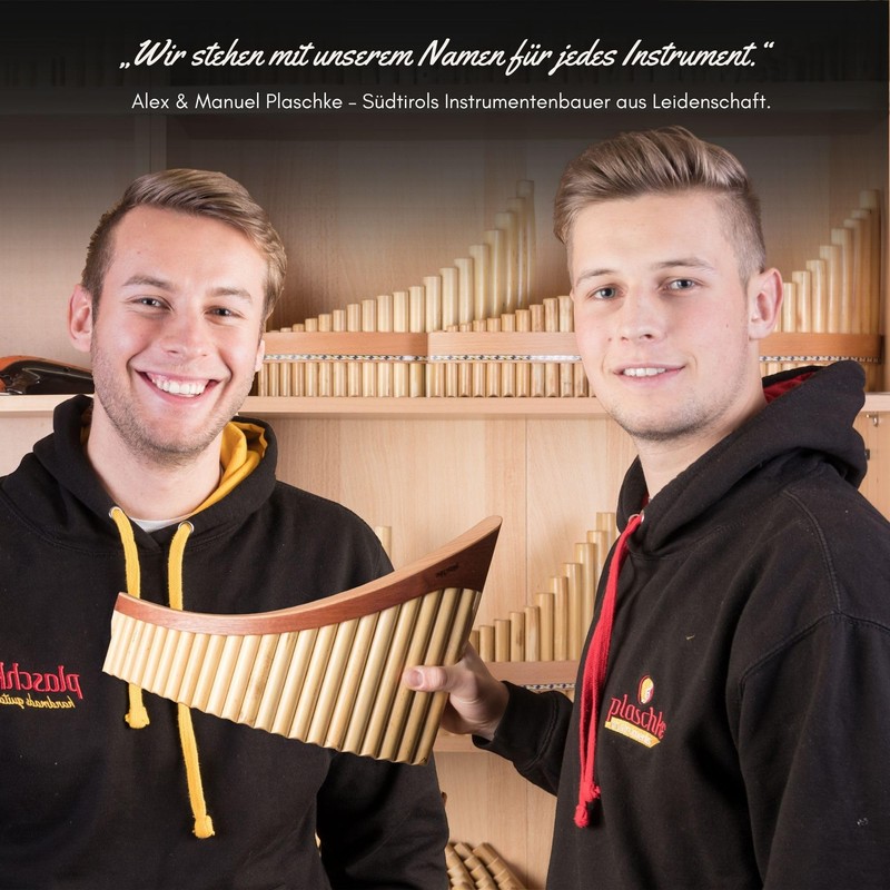 Plaschke Pan Flute 12 Pipes in C Major - The