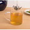 HIC Kitchen Tea Infuser, Teapot Shape with Drip Tray, 18/8