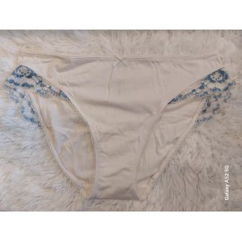 Victoria's Secret NWT Victoria's Secret  Stretch Cotton Lace-Trim Bikini Panty XXLarge (E1)