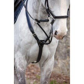Horseware Rambo Micklem Breastplate Black Standard Horse