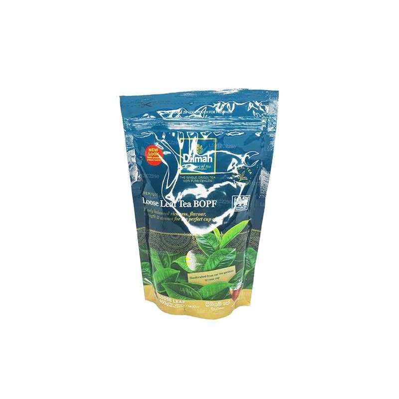 Dilmah Premium Ceylon Tea BOPF Loose Black Tea 400g x