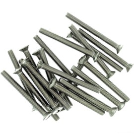 M2.5 (2.5mm x 5mm) Pozi Raised Countersunk Machine Screw (Bolt) - Stainless Steel (A2) (Pack of 20)