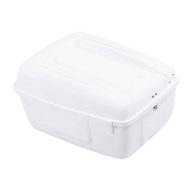 TCMT White Painted Police Motor Trunk Saddlebag Keys Fits For Harley FLHP FLHTP Pack