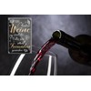 schilderkreis24 - Funny Wine Saying Magnet "Die besten Weine Freunden"