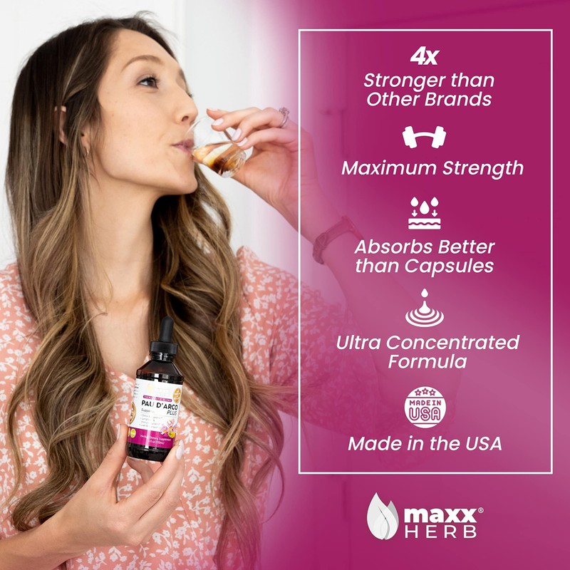 Maxx Herb PAU D’Arco Extract with Dandelion Root & Red