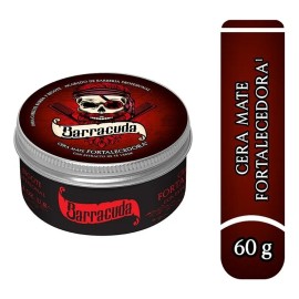 Cera para cabello Barracuda Mate fortalecedora 60g