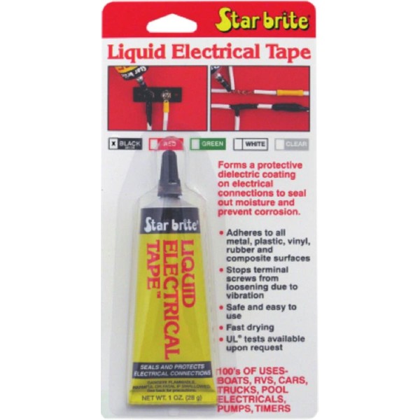 STAR BRITE Liquid Electrical Tape, 1-Oz. Tube