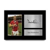 HWC Trading A4 Sam Warburton Wales Gifts Printed Signed Autograph