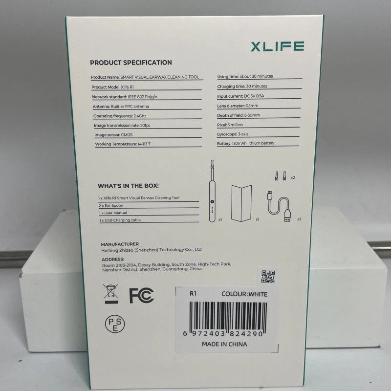Xlife R1 Smart Ear Wax Removal Cleaner Endoscope 1080P +