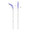 BTYMS 100 Pieces Disposable Eyelash Brush Mascara Wnad Brow Spoolie